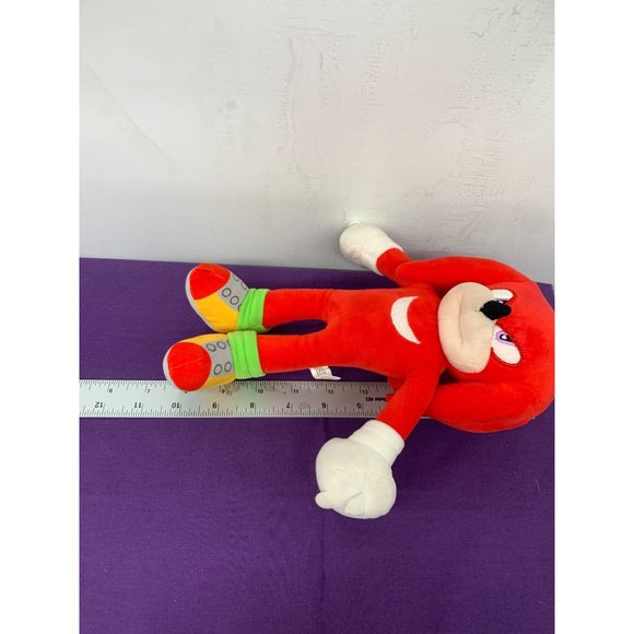 Sonic The Hedgehog Characters Set of 3 Blue Werewolf Red Hedgehog Knuckles and S - Picture 11 of 16